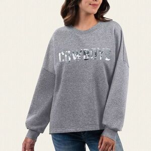 G-III 4HER Dallas Cowboys Crewneck
